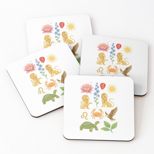Item preview, Watercolor July Sticker Set designed and sold by BrushAndBreathe.