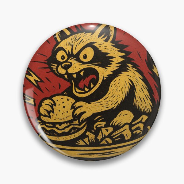 Item preview, Greedy Raccoon Trash Can Chaos designed and sold by Thanabordee.