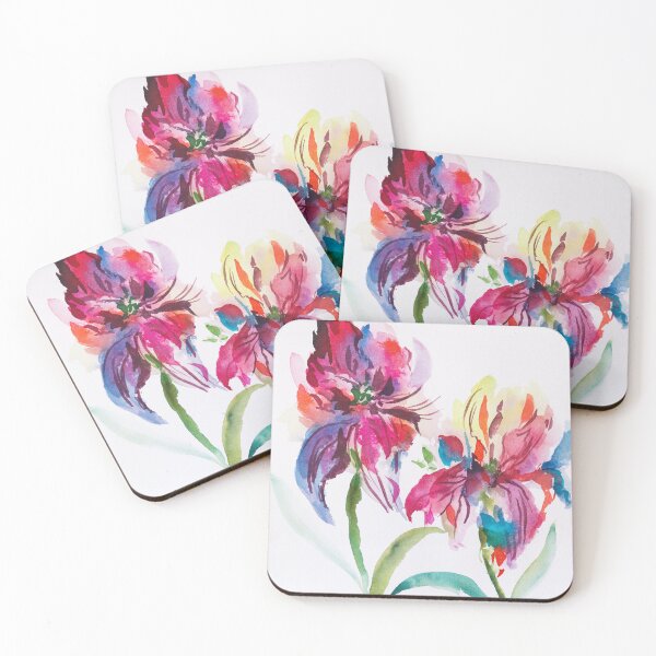 Item preview, Iris watercolor  designed and sold by breannarothwell.