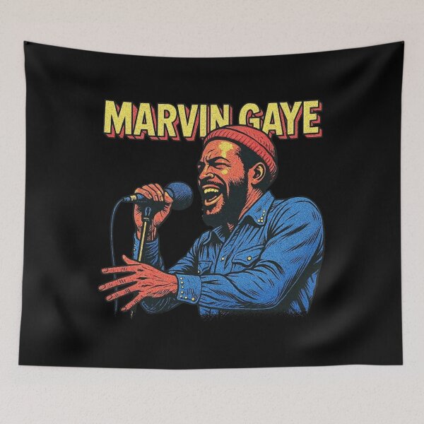 Item preview, Art - Marvin Gaye designed and sold by whitnikku.