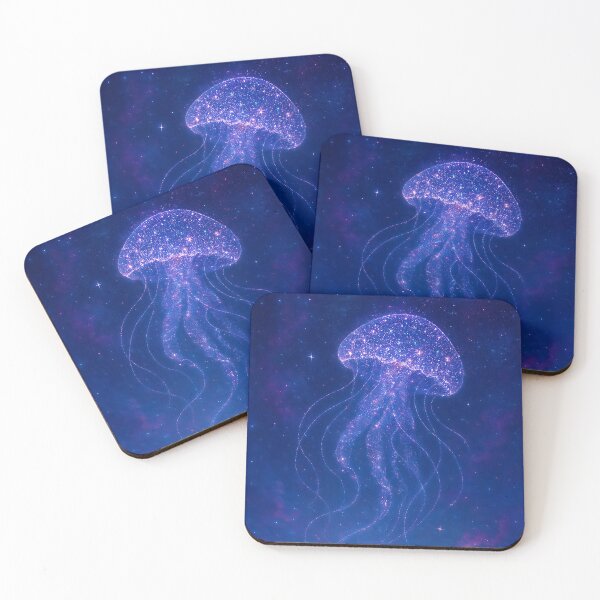 Item preview, Celestial Drift - The Cosmic Jellyfish designed and sold by BumbleVee ☀️.