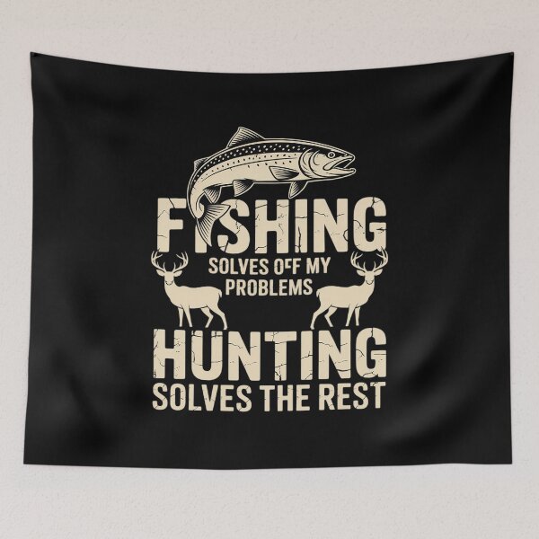 Item preview, Funny Fishing And Hunting Gift Christmas Humor Hunter Cool designed and sold by MinaReinger.