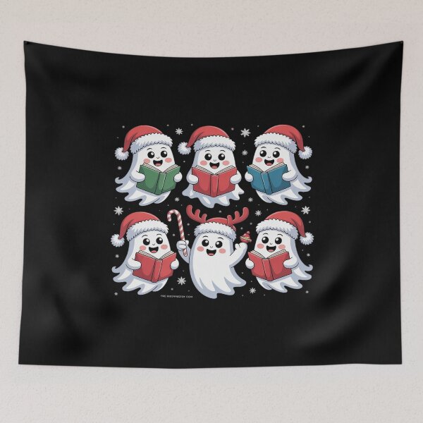 Item preview, Funny Ghost Book Reading Christmas Books Lover Teacher designed and sold by AmparoBoyle.