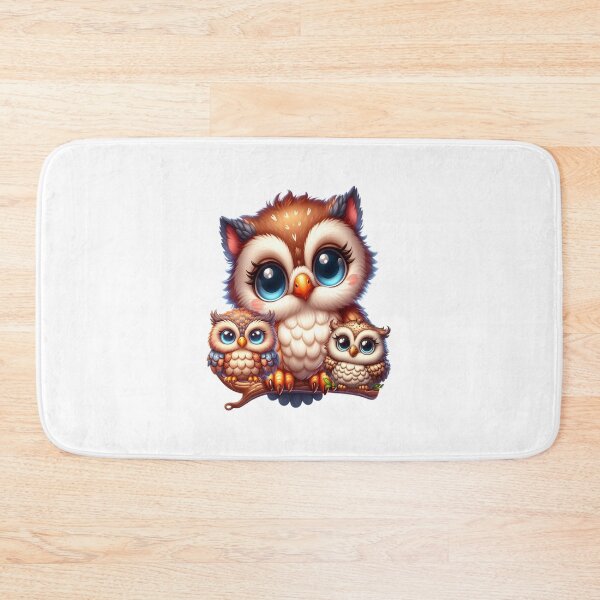 Item preview, Fantasy owl with her chicks designed and sold by LoneAngel.