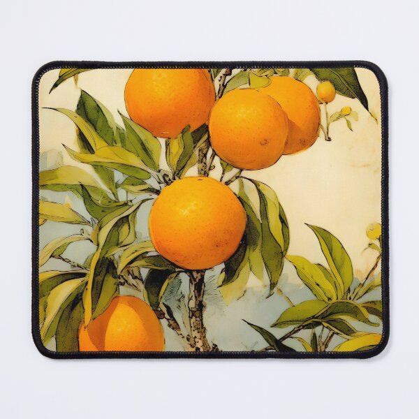 Item preview, Orange Tree Vintage Oil Painting, Orange Fruit Painting, Kitchen Farmhouse Wall Art Print, Original Fruit Artwork, DIGITAL DOWNLOAD designed and sold by SavageVision.