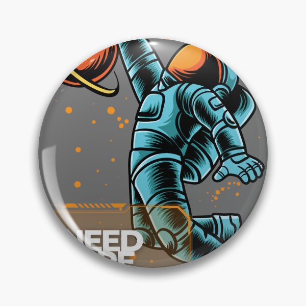 Item preview, I Need More Space — Funny Astronaut Streetwear Graphic Tee designed and sold by NewDesignForUS.
