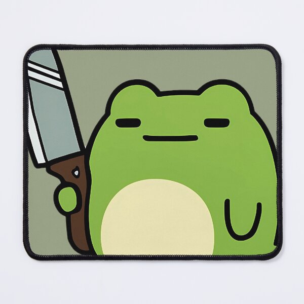 Item preview, Funny Frog with Knife designed and sold by Design-Illusi0n.