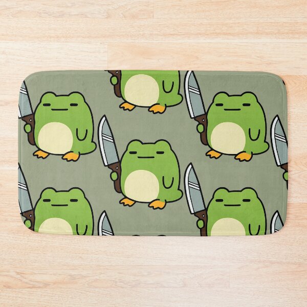 Item preview, Funny Frog with Knife designed and sold by Design-Illusi0n.