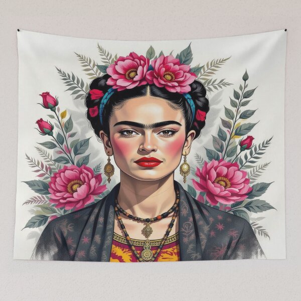 Item preview, Flower Power & Feminine Strength – Mexican Soul meets bold digital storytelling designed and sold by FotoworldEdel.