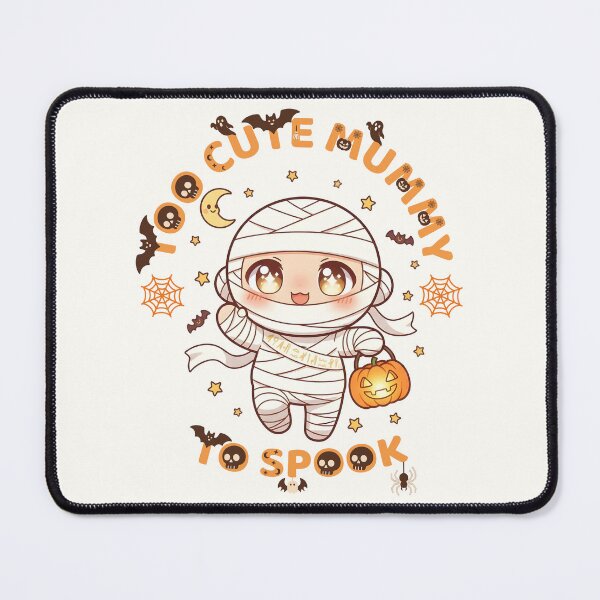 Item preview, Cute Kawaii Mummy – Too Cute to Spook Halloween Design designed and sold by DaVinciFeather.