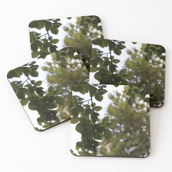 Item preview, Green Leaves with Soft Bokeh Background designed and sold by Pmaleknia.