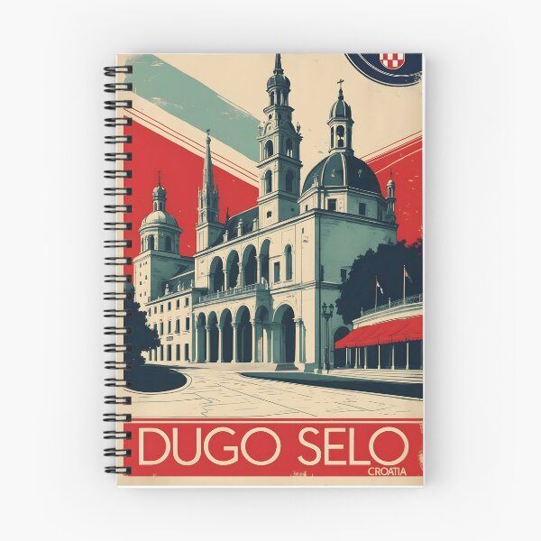Item preview, Dugo Selo Croatia 1950s Vintage Travel Tourism designed and sold by TravelersGems.