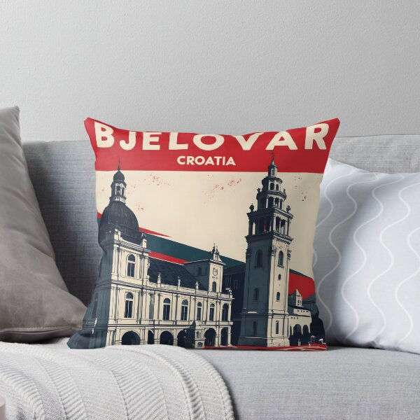 Item preview, Bjelovar Croatia 1950s Vintage Travel Tourism designed and sold by TravelersGems.