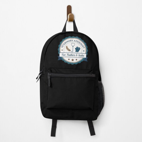 Item preview, Veterinary Assistant Classic Badge – Fur, Feathers & Scales Emblem Design designed and sold by VividOrganica.
