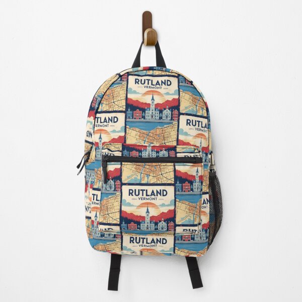 Item preview, Rutland Vermont 1950s USA Vintage Travel Tourism designed and sold by TravelersGems.