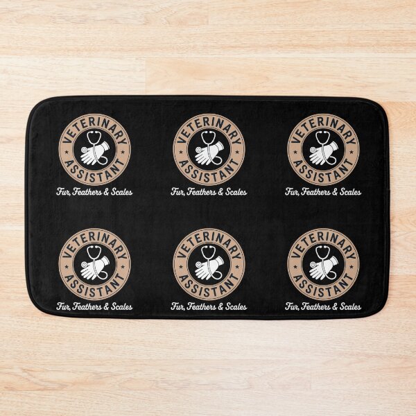 Item preview, Veterinary Assistant Classic Badge – Fur, Feathers & Scales Emblem Design designed and sold by VividOrganica.