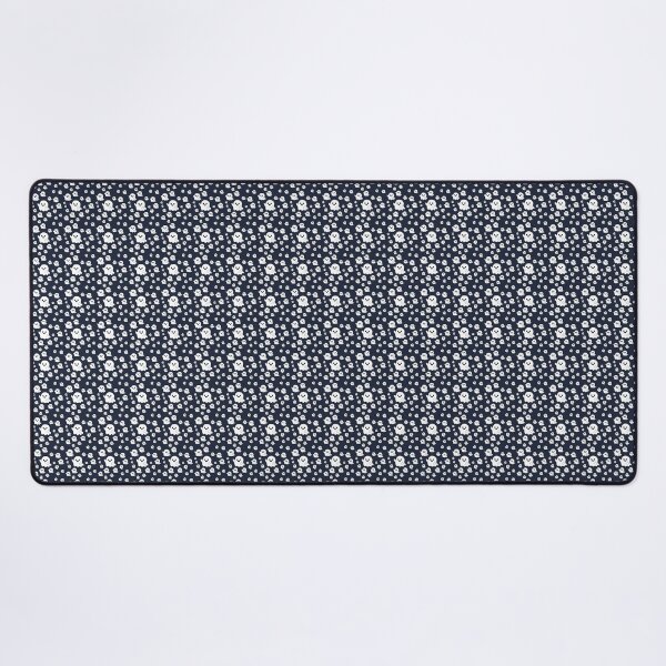 Item preview, Cute White Ghost Pattern on Night Blue Background designed and sold by ruchikadesigns.