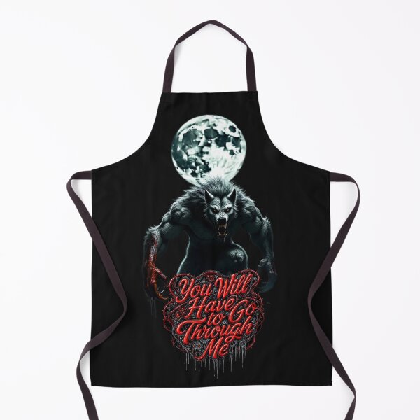 Item preview, You Will Have to Go Through Me. Beast of the Full Moon. Man and Shadow designed and sold by Creative-Sanc.