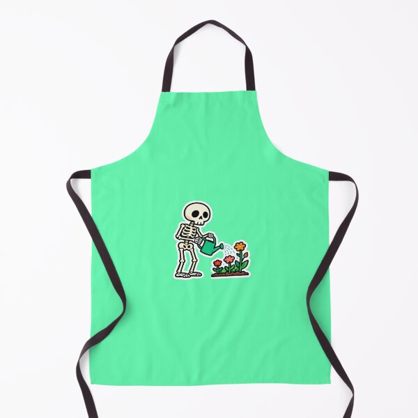 Item preview, skeleton planting flower designed and sold by Woof-Ding-Store.