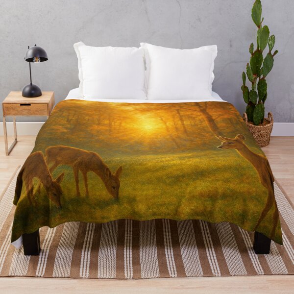 Item preview, Autumn light over a peaceful clearing designed and sold by Sigtrix.