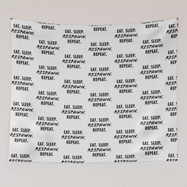 Item preview, Eat. Sleep. Respawn. Repeat. | Funny Gift for Gamers designed and sold by Katherine Ann.