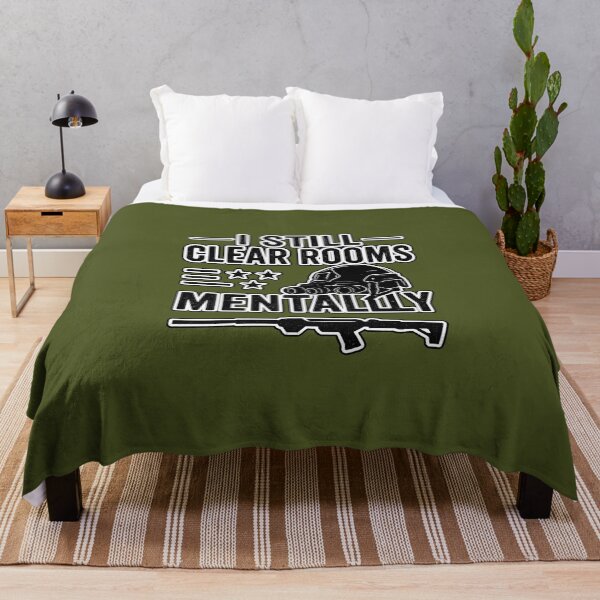 Item preview, I Still Clear Rooms Mentally – Tactical PTSD Veteran Shirt designed and sold by getpressedshirt.