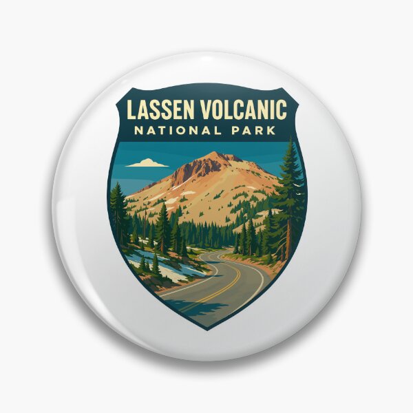 Item preview, Lassen Volcanic National Park California Sticker designed and sold by Ismeal Von.