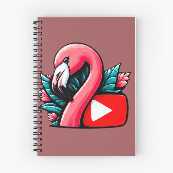 Item preview, flamingo youtube designed and sold by NCNGDESIGN.