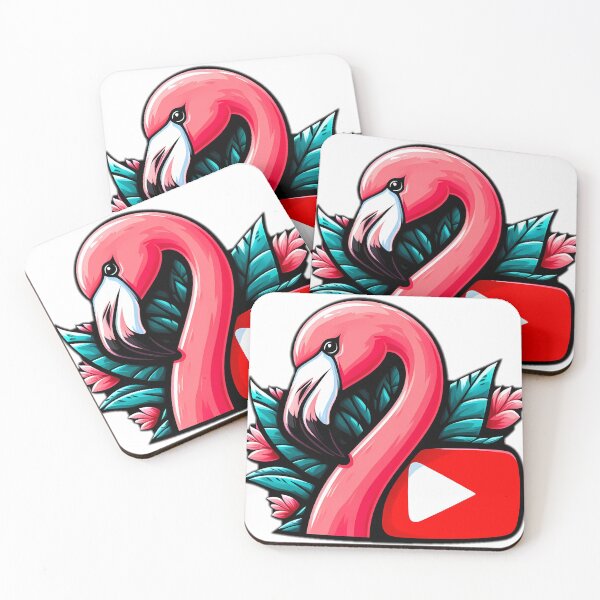 Artikelvorschau, Flamingo Youtube entworfen und verkauft von NCNGDESIGN.