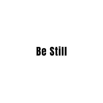 Artwork thumbnail, Be Still by InActs