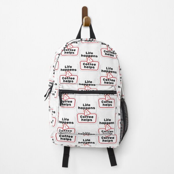 Item preview, Life Happens, coffee helps designed and sold by ArtesioByZaber.