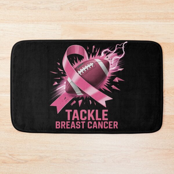 Item preview, October Football Tackle Breast Cancer Awareness Men Women, Tackle Breast Cancer Football Awareness Tee designed and sold by BLZART.
