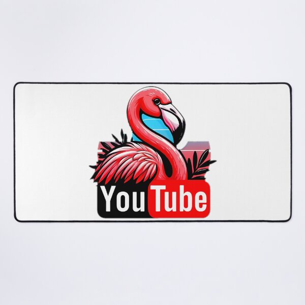 Item preview, flamingo youtube designed and sold by NCNGDESIGN.