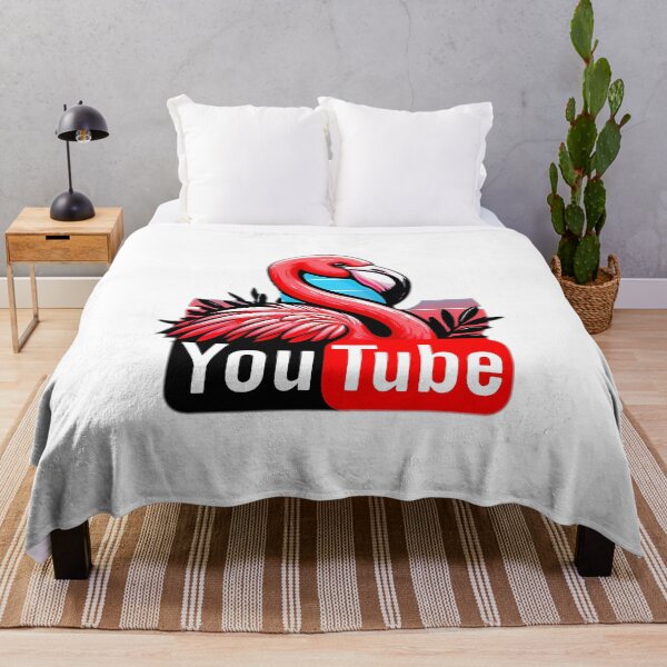 Item preview, flamingo youtube designed and sold by NCNGDESIGN.