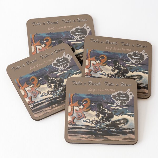 Item preview, Portrait of a surfer designed and sold by marysfarbklecks.