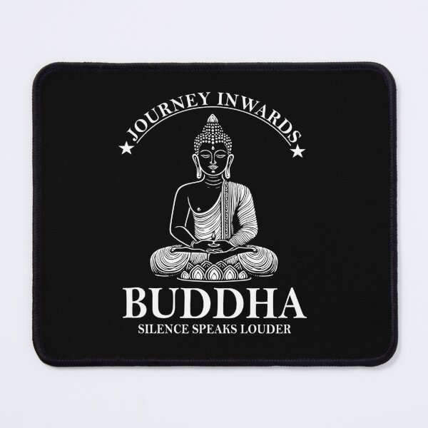 Item preview, Buddha Design – Silence Speaks Louder designed and sold by RetroMaritalArt.