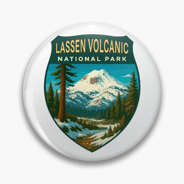 Item preview, Lassen Volcanic National Park California Sticker designed and sold by Ismeal Von.