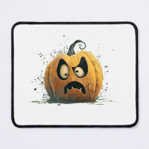 Item preview, Scared and Confused Pumpkin Halloween Design designed and sold by Inkspaced.