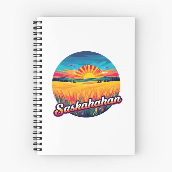 Item preview, Saskatchewan Prairie Sunrise Retro Design designed and sold by Paper Drip.