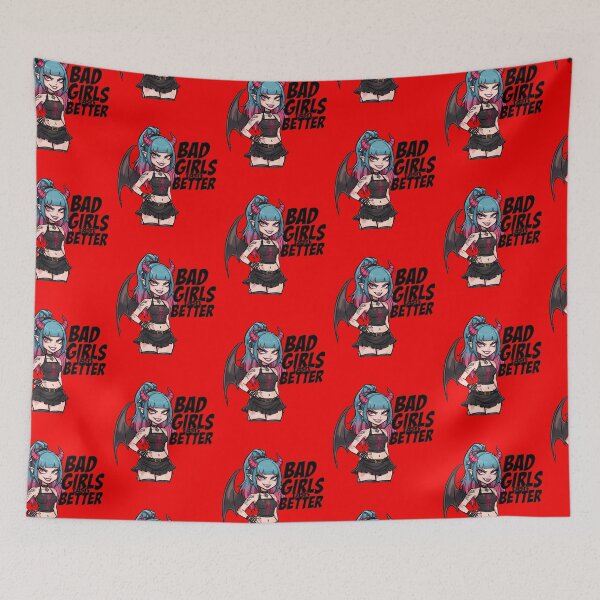 Item preview, Bad Girls Taste Better – Devil Horns Design designed and sold by Lunaria Arts.