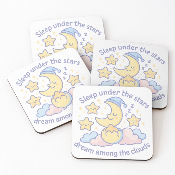 Item preview, Sleep Under the Stars, Dream Among the Clouds Cute Bedtime Fantasy Design designed and sold by Old-Wizard-Story.
