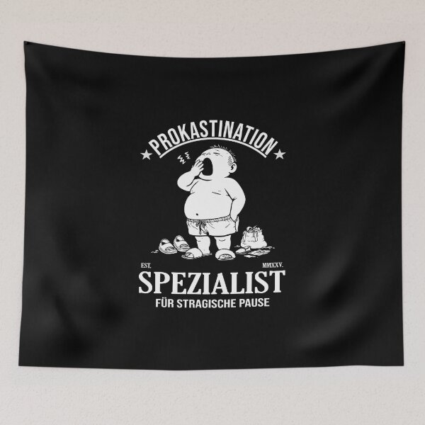 Item preview, Procrastination Design – Strategic Pause designed and sold by RetroMaritalArt.