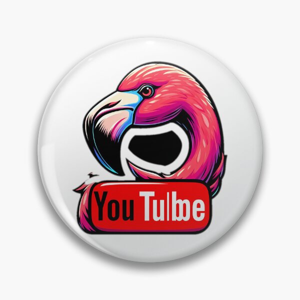 Item preview, flamingo youtube designed and sold by NCNGDESIGN.