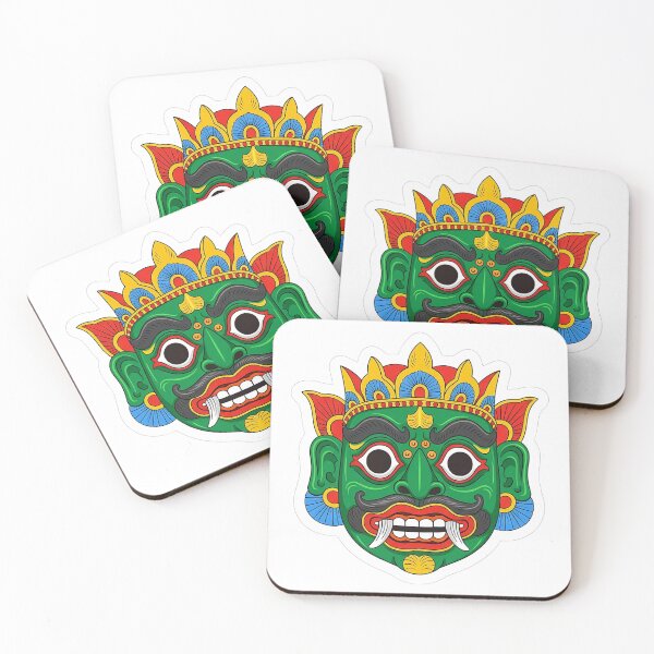 Item preview, Kana Sanniya Blindness Mask Sticker - 18 Sanni Yakuma Ritual designed and sold by bloomling.