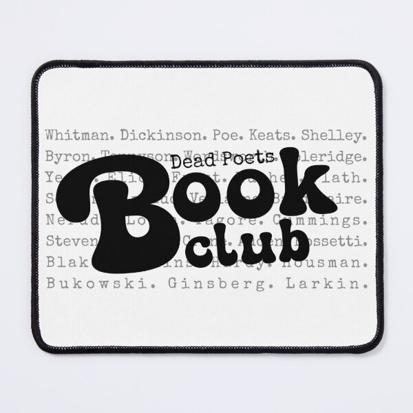 Item preview, Dead Poets Book Club Tote Bag,Bookworm Gift, Book Lover Bag, Bookish Girl Tote Bag, Booktrovert Tote Bag, Bookworm Shoulder Bag designed and sold by aiveohgraphics.