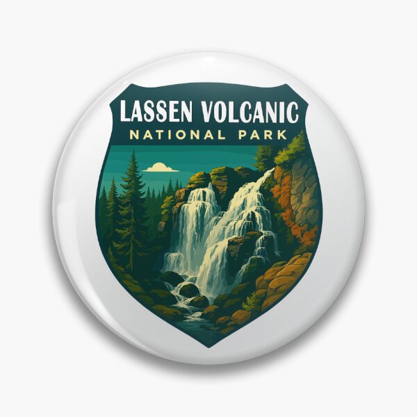 Item preview, Lassen Volcanic National Park California Sticker designed and sold by Ismeal Von.