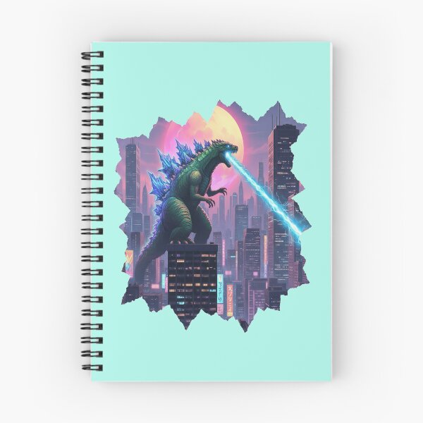 Item preview, Neon Thunder Lizard in the City designed and sold by INNERSELFART.