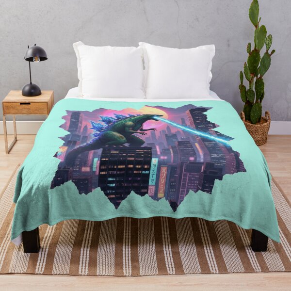 Item preview, Neon Thunder Lizard in the City designed and sold by INNERSELFART.