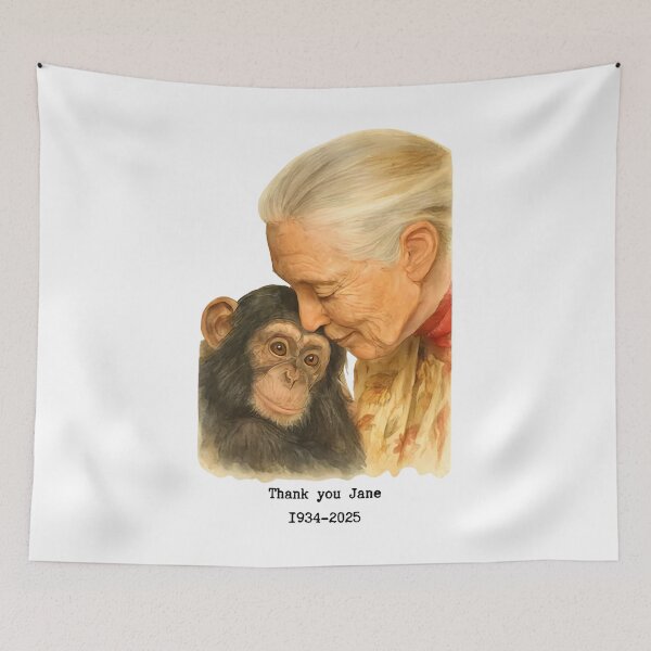 Item preview, Jane Goodall designed and sold by covuyed.
