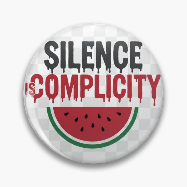 Item preview,  Silence is Complicity — Stand for Gaza T-Shirt designed and sold by ThinkTwist.